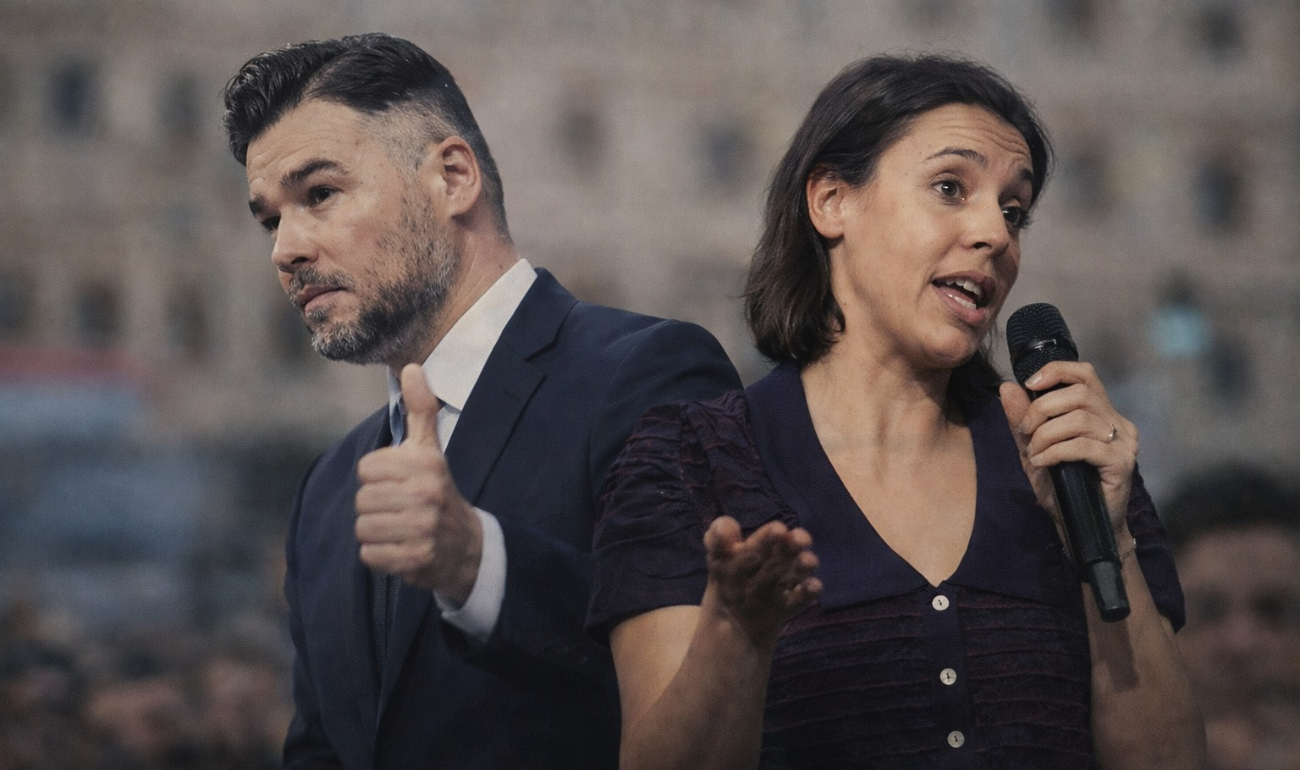 Irene Montero y Gabriel Rufián